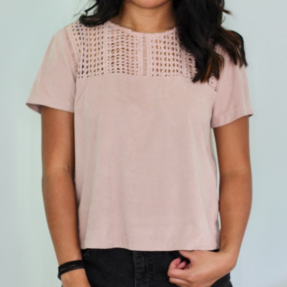 Suede Top